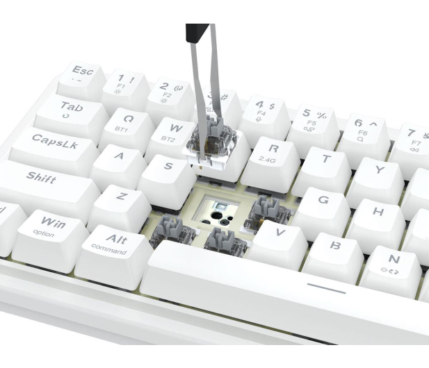 REDRAGON Draconic V2 K730W-RGB-PRO White - 1358043 - zdjęcie 8